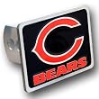 Chicago Bears Large Zinc Trailer Hitch Cover - NFL Football Fan Shop Sports Team Merchandise