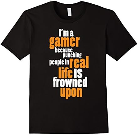Men's I'm A Gamer T-Shirt XL Black