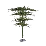 4' Pre-Lit Towering Spruce Upside Down Christmas Tree - Clear Lights