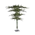 4' Pre-Lit Towering Spruce Upside Down Christmas Tree - Clear Lights