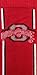 Donegal Bay Ohio State Buckeyes Men's Helmet Stripe Dress Socks, Scarlet, One Size, NCAA Officially Licensed - DB Fan Gear