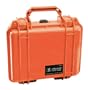 Pelican 1200 Case with Foam for Camera (Orange)