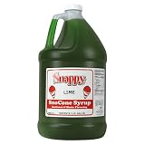 Snappy Snow Cone Syrup 1 Gallon - Lime