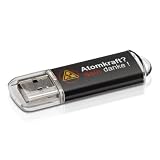Produkt-Bild: CnMemory USB Stick 2.0 Spaceloop Anti Atomkraft (16 GB, schwarz)