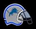 Detroit Lions Neon Helmet