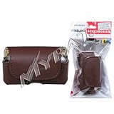 Brown Leather Horizontal Cover Pouch Belt Clip for Kyocera Deco E1000, Cyclops K325 / K312