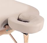 Custom Craftworks Dual Action Face Rest with Touch Response Foam Upgrade (Ivory)