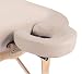 Custom Craftworks Dual Action Face Rest with Touch Response Foam Upgrade in Ivory Pillow is made of Touch Response Foam and wrapped in DuraTouch Fabric Face rest tilts and elevates above the surface of the table and elevates to support the head in face-up positioning Weighs 3 pounds and folds flat for easy storage 4-year warranty