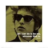 Bob Dylan Music Art Poster Print, 16x16