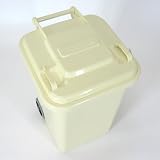 PLASTIC TRASH CAN 45L(アイボリー) 100-146