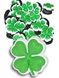Clover Shoe Charms, Set of 7 Charms