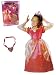 BARBIE Kleid Diamantenschloß Gr.116 Kostüm Karneval NEU
