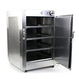 Commercial Food Pizza Warmer Heated Aluminum Countertop 16x16x24 Hot Box Cabinet