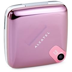 Alcatel OT-808 (6,1 cm (2,4 Zoll) Display, 2 Megapixel Kamera) pink Handy ohne Branding
