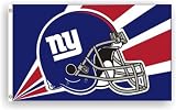 New York Giants 3x5 NFL Football Helmet Flag a