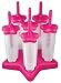 Pink Shooting Star Ice Lolly Moulds - made by Tovolo