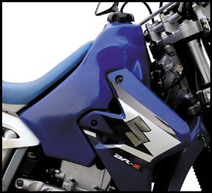 Clarke Gas Tanks Suzuki DRZ 400S (2000-2009) Dual Sport 3.9 gal. - Blue #11409