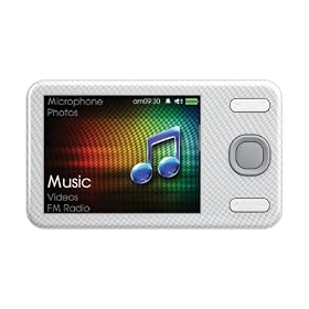 Creative ZEN X-Fi Style 8GB MP3 and Video Player with 2.4 inch Screen and FM Radio - White