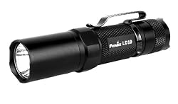 Fenix 6 Level High Performance Cree LED Flashlight, Black, 4-Inch