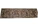 Indian Carving Hindu Antique Bed Decor Hand Carved Scalloped Top Kamasutra Headboard India Furniture 72 Inch