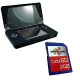 Durable Silicon Skin for Nintendo DSi and Accelerated 133x Speed 2GB Secure Digital SD Memory Card