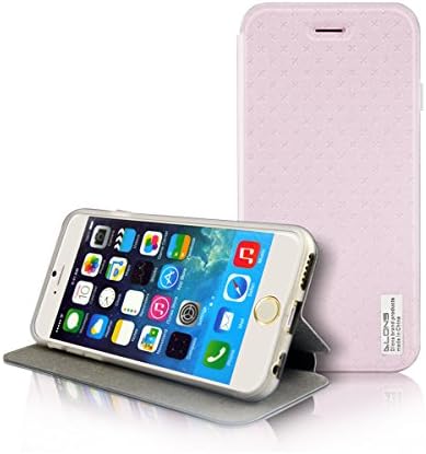 DLONS® iPhone 6 Case,Ultra Slim Thin Flip PU Leather Case Cover for Apple iPhone 6 - Pink 4.7 inch