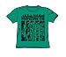 Search : The Justice League Protecting The Earth Youth S/S T-shirt in Kelly Green by DC Comics