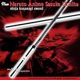 New Naruto Anime Sasuke Uchiha Ninja Kusanagi Cosplay Sword