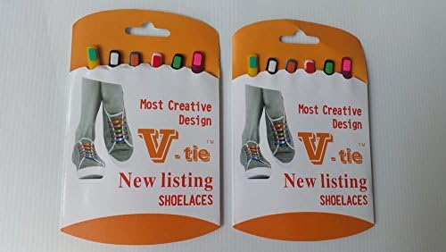 V Tie Shoeslace Multi Color