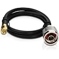 TP-Link TL-ANT200PT W-LAN Dual-Band-Pigtailkabel (0.5 m, 2.4GHz & 5GHz, N-Typ, m�nnlich auf RP-SMA weiblich) schwarz