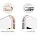 iPhone 7 Plus Screen Protector, Mothca 3D Curve Edge Tempered Glass Full Screen Coverage Edge to Edge HD Clear Screen Protector Film with Thin but Tough Piano Paint Finish Steel Alloy Frame (White)