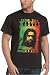 Zion Rootswear Men's Peter Tosh Dread & Alive T-Shirt,Black,Large