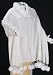 CASHMERE PASHMINA FUR BALL IVORY CAPE/PONCHO/SHAWL