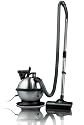 Hoover S3345 Constellation Brushed-Stainless-Steel Bagged Canister Vacuum Cleaner