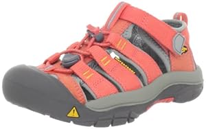 KEEN Newport H2 Sandal (Toddler/Little Kid/Big Kid),Hot Coral/Yellow,10 M US Toddler