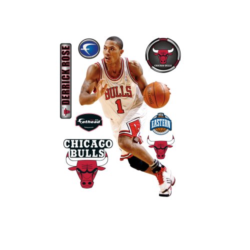 Fathead Derrick Rose Chicago Bulls Wall Decal
