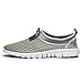 KENSBUY Men & Women Breathable Lightweight Mesh Outdoor Sneakers,Beach Aqua,Slip-on Shoes