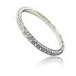 Triple Sided Aurora Borealis Rhinestone Bangle Bracelet Fashion Jewelry