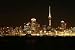Auckland Cityscape - 48W x 32H - Peel and Stick Wall Decal by Wallmonkeys