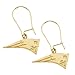 14K Yellow Gold 8 x 16.50 MM New England Patriots title=