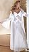 Bridal White Long Gown & Robe Set!