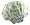 Spa Sister Bouffant Shower Cap Apple Print