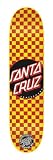 Santa Cruz Skate Check Dot Yellow Powerply Skate Boards, 31.7 x 7.8-Inch