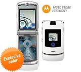 Motorola US Version/US Warranty V3E GSM Unlocked Cell Phone, Pearl/Chrome