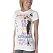 Apparel : Colorful Audrey Vintage Tee - White