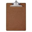 Saunders Recycled Hardboard Clipboard with High Capacity Clip, Letter Size, 8.5 inch x 12 inch, 1 Clipboard (05612)