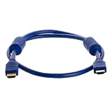 3 FT Blue High Speed HDMI Cable Version 1.3 Category 2 - 1080p - PS3 - Blu-Ray - XBox360