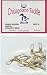 Brass Barrel Swivel with Safty Snap Size 14 (144 Pcs)