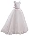 Lisa Lace Flower Girl Dresses For Weddings Floor Pageant First Communion LS43