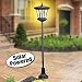 Outdoor Living : SOLAR LAMP POST